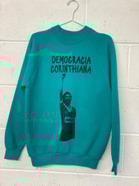 Image 1 of Socrates, teal M (19.5"P2P, 26.5"S2H, 29"C2C) 