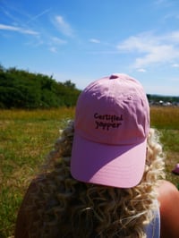 Image 1 of Pink Certified Yapper Cap