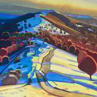 Image 2 of 'Malvern Sunset Snow' by Antony Bridge
