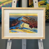 Image 1 of 'Malvern Sunset Snow' by Antony Bridge