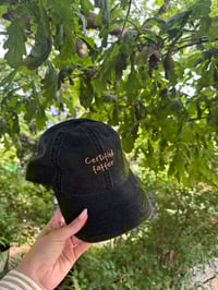 Image 8 of Black & Gold Certified Yapper Cap