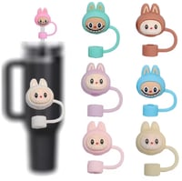 Image 2 of Labubu The Monsters Straw Cover | Light Purple 