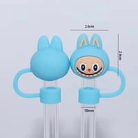 Image 3 of Labubu The Monsters Straw Cover | Light Purple 