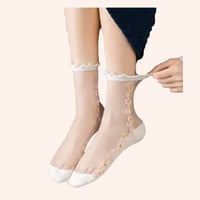 Sweet Floral Socks