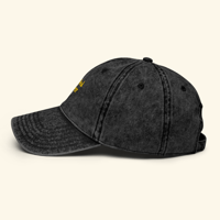 Image 5 of Black & Gold Certified Yapper Cap