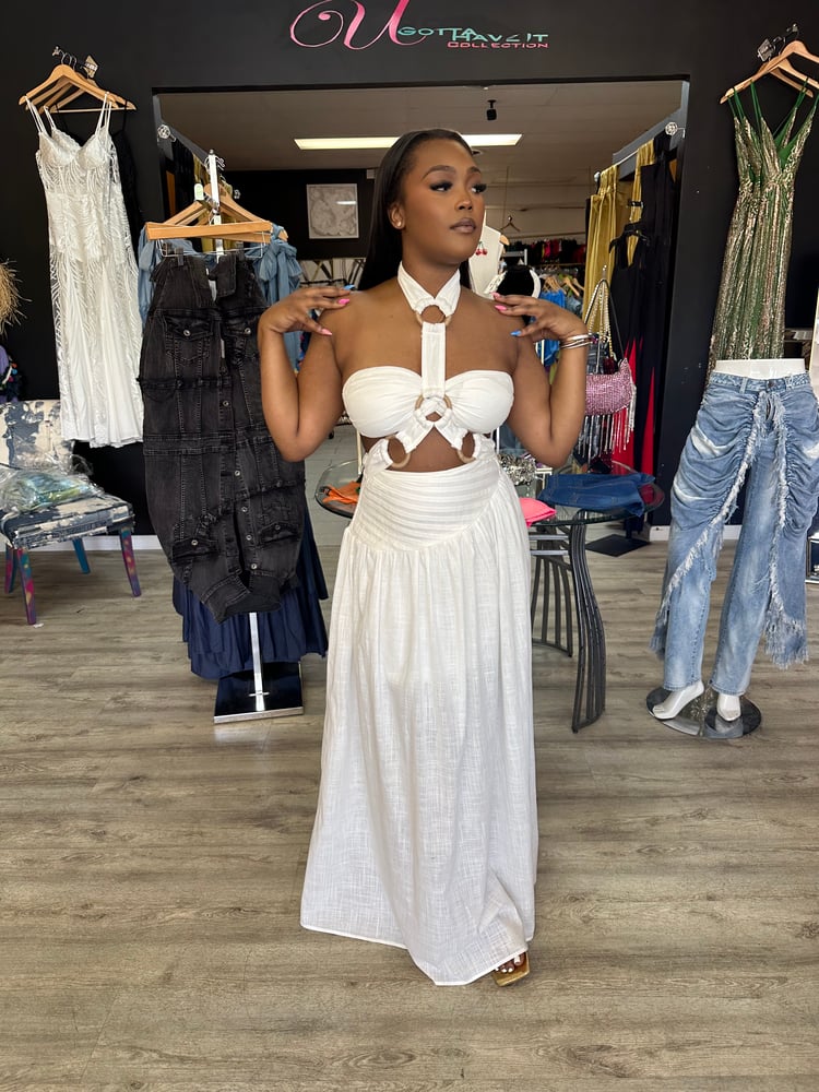 Image of Thailand Linen two piece set