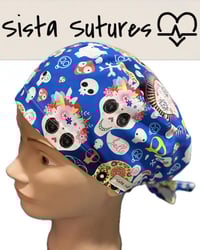 Image 2 of Spooky Scrub Hats