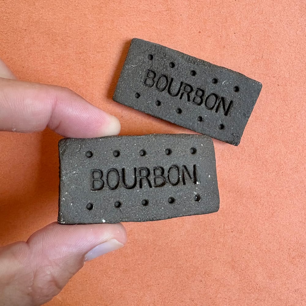 Image of Real size ceramic biscuits