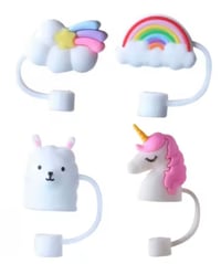 Image 6 of Dream Land Straw Covers 1-4 Pieces | 4 Piece Set