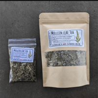Image 1 of Mullein Leaf Tea Blend / loose leaf herbal tea Naturally CAFFEINE FREE