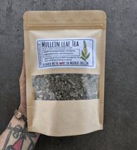 Image 3 of Mullein Leaf Tea Blend / loose leaf herbal tea Naturally CAFFEINE FREE
