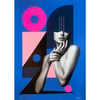 Sérigraphie Contemplation - 50x70cm