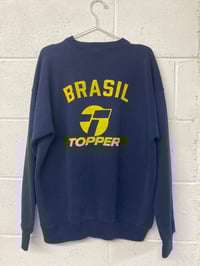 Image 2 of Brazil '81/82, blue L/XL (24.5"P2P, 27.5"S2H,30.5"C2C) 