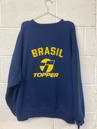 Image 2 of Brazil '81/82, blue XXXL (30"P2P, 30"S2H, 34"C2C) 