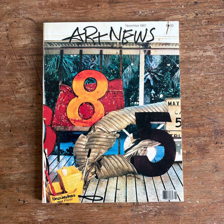 Image of ARTnews November 1987 Issue (Robert Rauschenberg cover)