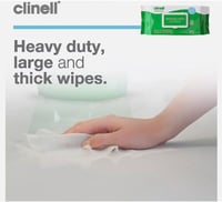 Image 3 of 100 x Clinell Universal Cleaning & Disinfectant Wipes - Box of 6