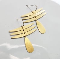 Image 1 of Waterfall Earrings + Necklace