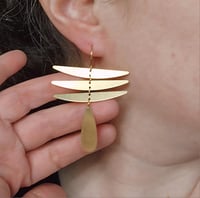Image 4 of Waterfall Earrings + Necklace