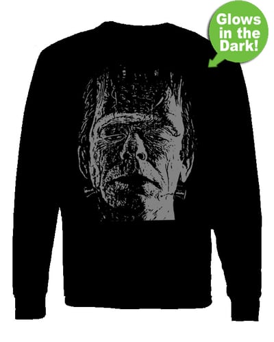 Image of preorder SNIFFING GLUE "GLOW IN DARK" Longsleeve tshirt- ships AUG 15TH