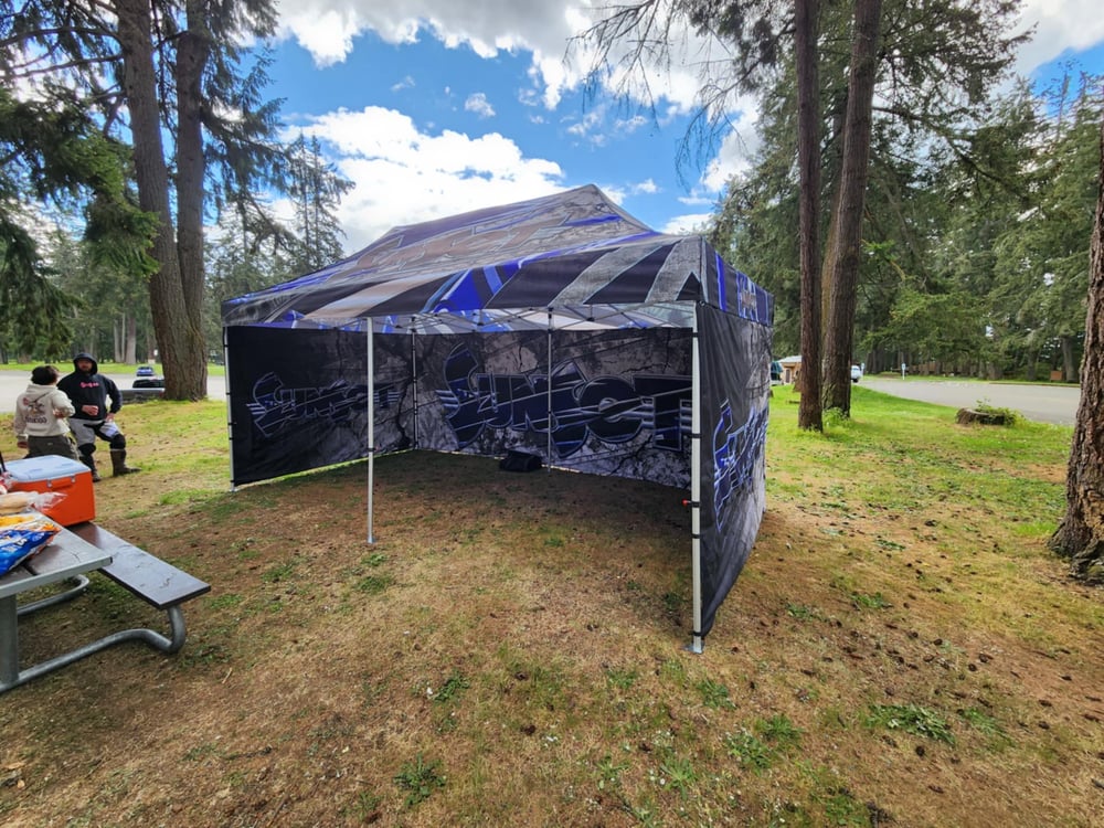 10x20 Custom Printed Canopy Package
