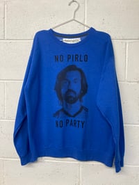 Image 1 of No Pirlo, blue XL (24"P2P, 27"S2H, 32"C2C)