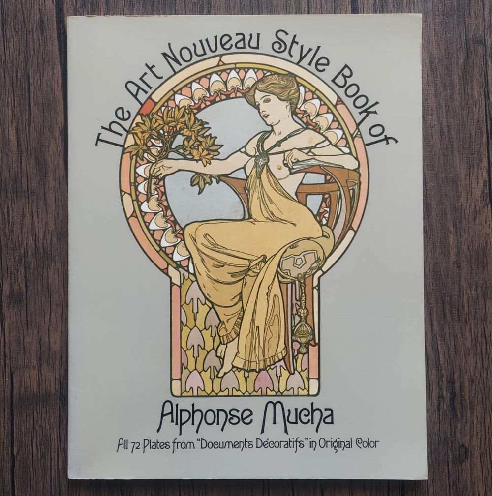 The Art Nouveau Style Book of Alphonse Mucha