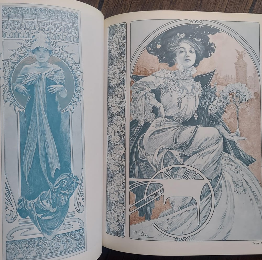 The Art Nouveau Style Book of Alphonse Mucha