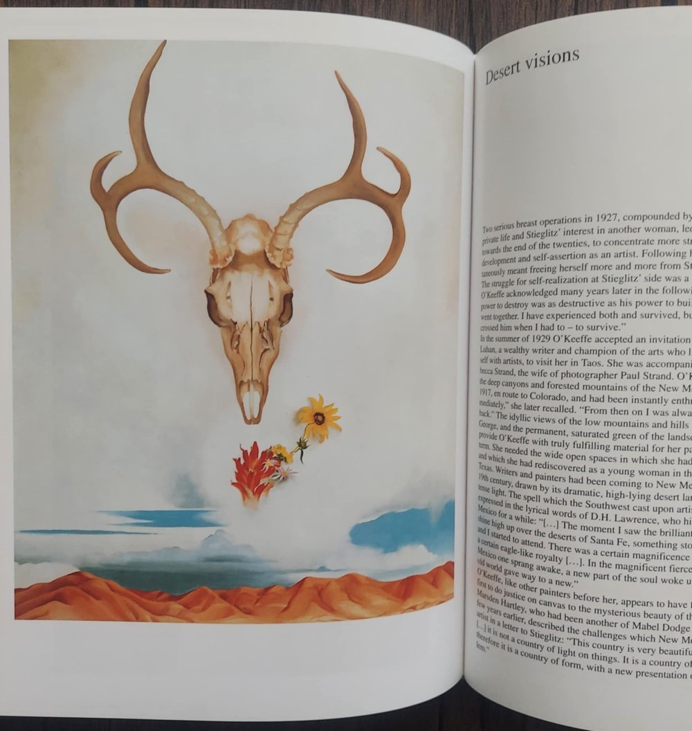 Georgia O'Keeffe: 1887-1986 - Flowers in the Desert, by Britta Benke