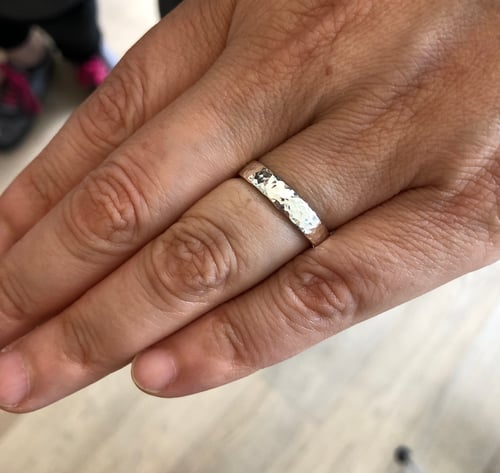Image of 5th October hammered ring class