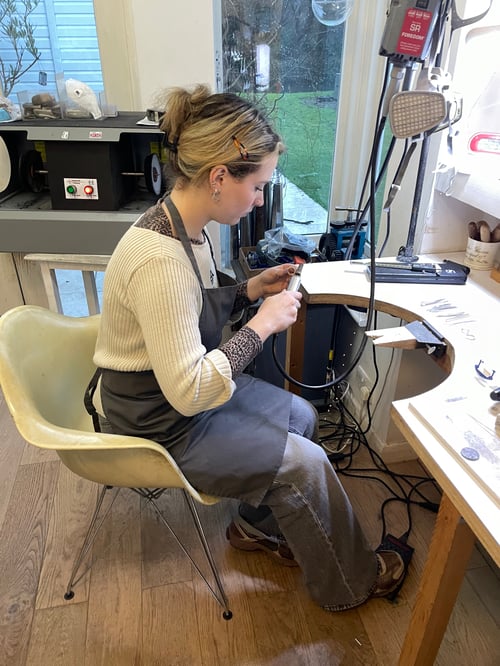 Image of 5th October hammered ring class