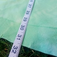 Image 2 of "Mother Earth" Criss-Cross Half-sleeve Upcycled Sweater Size 2XL