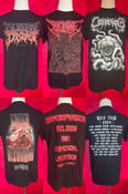 Image of Officially Licensed Guttural Disease/Biomorphic Engulfment/Cephalotripsy Logo/Artwork Shirts!