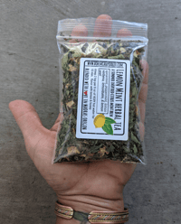 Image 3 of Lemon Mint Herbal Tea | herbal tea blends naturally caffeine free