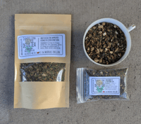 Image 2 of Dandelion & Burdock Root Detoxifying Tea w/ Juniper Berry | loose herbal tea Naturally CAFFEINE FREE