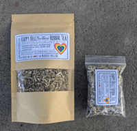 Image 2 of Happy Belly Slippery Elm & Marshmallow Root Tea / Herbal Tea/ Caffeine free