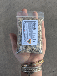 Image 3 of Happy Belly Slippery Elm & Marshmallow Root Tea / Herbal Tea/ Caffeine free