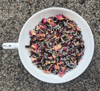 Image 3 of Aphrodite's Elixir Hibiscus, Lavender, & Rose Herbal Tea | herbal tea blends | aphrodisiac tea | man