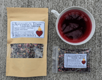 Image 2 of Aphrodite's Elixir Hibiscus, Lavender, & Rose Herbal Tea | herbal tea blends | aphrodisiac tea | man