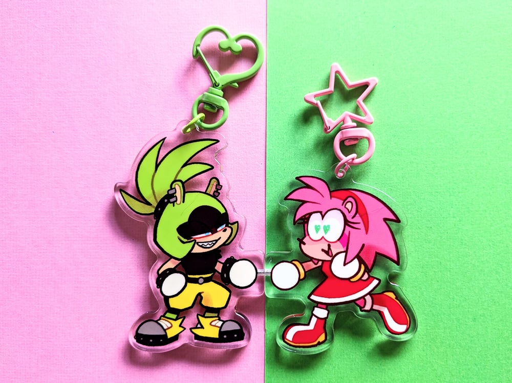 Sonic Ships - Magnetic Keychains