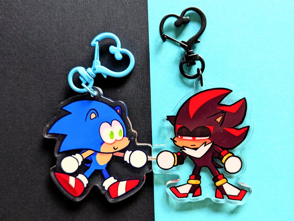 Sonic Ships - Magnetic Keychains