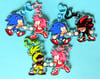 Sonic Ships - Magnetic Keychains