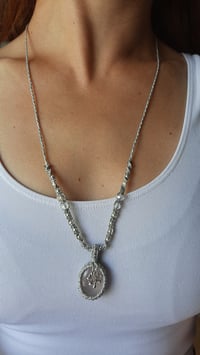 Image 5 of Rose Quartz & Tree charm 