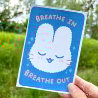Image 2 of Breathe In Breathe Out Riso Print