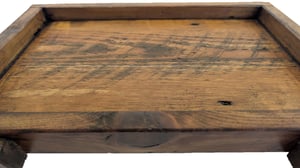 Image of Reclaimed 1940s Pine Tray ~ Elevated Farmers Market Box