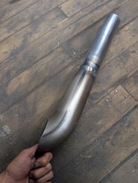 Image 2 of South Bay slip on header collector w/ extra long "cut to tune" primary's. 