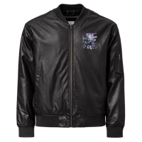 Image 10 of Rae of Light (Business Collab) Leather Bomber Jacket
