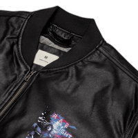 Image 17 of Rae of Light (Business Collab) Leather Bomber Jacket