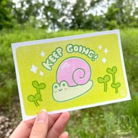 Image 2 of Keep Going! Riso Print