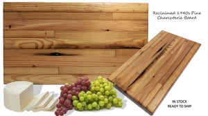 Image of Reclaimed 1940s Pine Tray ~ Sandwich/Bread Board ~ Charcuterie Cheese/Meat/Fruit Platter
