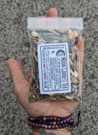 Image 3 of Moon Goddess Green & White floral Tea | loose leaf green and white tea | caffeinated tea